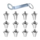 thumbnail image 5 of 12 Piezas De Clavos Para Botas De Fútbol De Césped Para Juegos Deportivos En Interiores Y Exteriores, 11 Mm Y 13 Mm, 5 of 5