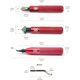 thumbnail image 3 of Desbarbador AFA Tooling con 11 cuchillas HSS, 3 of 3