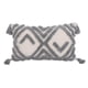 thumbnail image 2 of Fundas De Cojín Marroquí Bohemio Con Borlas Para Sofá Cama, Fundas De Cojín Para Coche, Gris, 30x50cm, 2 of 5