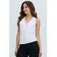 thumbnail image 1 of Polera Mujer Cierre Delantero Blanco, 1 of 4