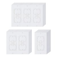 Bothyi - 20 Piezas De Selladores De Salida De Placa De Pared, Aisladores De Salida, Selladores De Corrientes De Aire Para Palanca