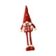 thumbnail image 1 of Muñeco De Punto Sin Rostro, Decoración Navideña, Gnomo De Mesa, Estatua Para El Hogar, Patas Largas Con Lazo Rojo, 1 of 3