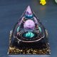 thumbnail image 1 of 1pc Twelve Constellations Orgone Pyramid Taurus/Scorpio/Leo/Pisces/Cancer/Virgo/Libra/Aries/Gemini/Aquarius Amethyst Peridot Healing Crystal Energy Orgonite Pyramide Meditation Tool Quartz Home Decor, 1 of 5
