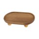 thumbnail image 1 of Bandeja De Madera Para Plato Rústico, Pedestal Para Velas De San Valentín, Chimenea, Ovalada, Corta, 1 of 5
