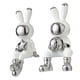 thumbnail image 1 of Estatuas De Conejo Figuras De Animales Pantalla Regalo De Cumplea?os Esculturas De Conejito De Escritorio Blanco, 1 of 4