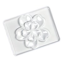 Magideal - Paleta De Pintura Con 10 Ranuras, Paleta De Mezcla, Suministros De Pintura Acrílica Portátil, Simple Y Duradera, Paleta De Cerámica Para Principiantes , 21.5 Cm X 16.4 Cm 215 Cm X 164 Cm