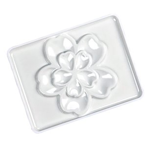 Magideal - Paleta De Pintura Con 10 Ranuras, Paleta De Mezcla, Suministros De Pintura Acrílica Portátil, Simple Y Duradera, Paleta De Cerámica Para Principiantes , 21.5 Cm X 16.4 Cm 215 Cm X 164 Cm