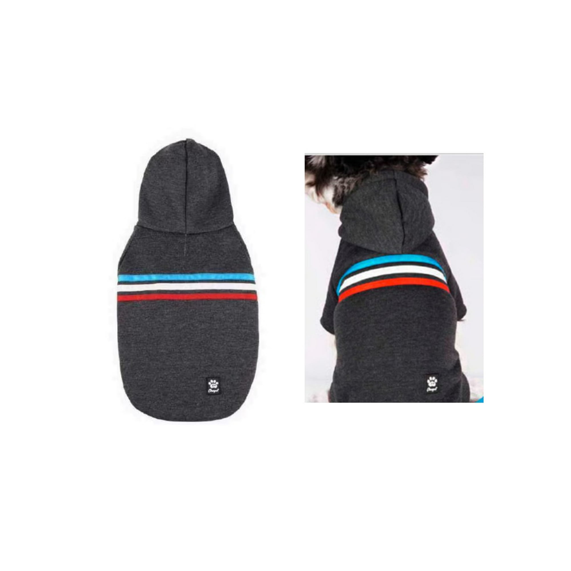 Marben Pets - Polerón Sport Para Perros Raza Grande Mascotas Gris Talla 2xl