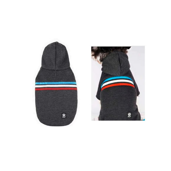 Polerón Sport Para Perros Raza Grande Mascotas Gris Talla 2xl