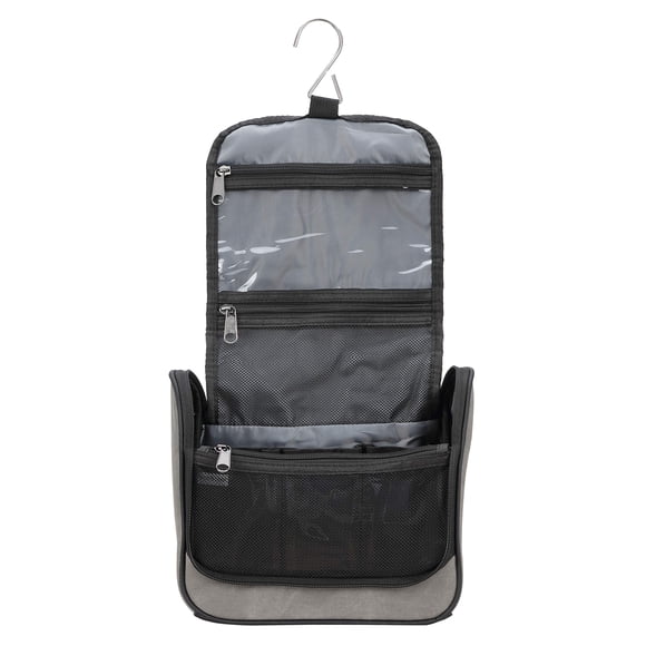 Neceser Lewis N. Clark de sarga cepillada gris