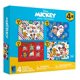 thumbnail image 1 of Puzzle Buffalo Games Mickey Friends 4 en 1 para niños, 1 of 5