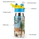 thumbnail image 3 of Breaking Bad Botella de Agua con Tapa Pop Top de Un Toque, Acero Inoxidable, a Prueba de Fugas, para Deportes, Botella Infantil azul 12 oz, 3 of 6