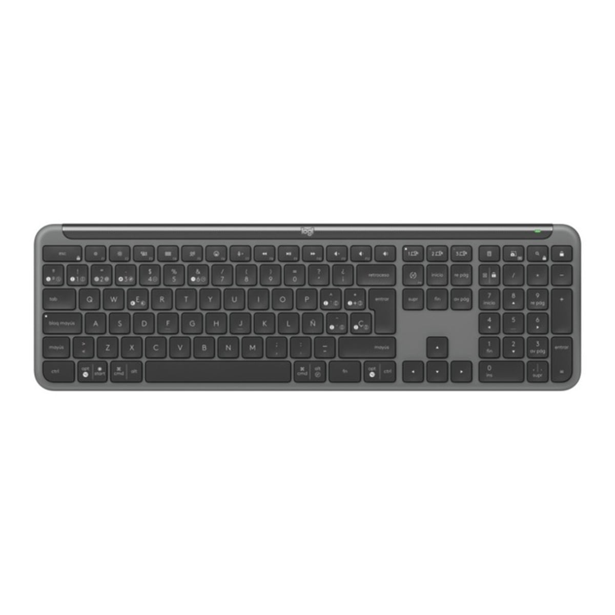 Teclado Inalámbrico Logitech Signature Slim K950 Grafito
