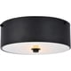 thumbnail image 3 of Lámpara de Techo Empotrada Living District Hazen 30 cm Negro Mate, 3 of 6