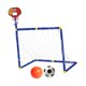 thumbnail image 5 of Aro De Baloncesto Con Portería De Fútbol, Portería De Fútbol, Tablero De Baloncesto Para Entrenamiento, Color Rojo, 5 of 5