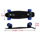 thumbnail image 4 of Patineta SK8MEMO 43 cm Mini para Niños Principiantes (Negra), 4 of 9