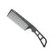 thumbnail image 1 of - Peine De Carbón Profesional Con Dientes Escalonados Mango Ergonómico, 1 of 2