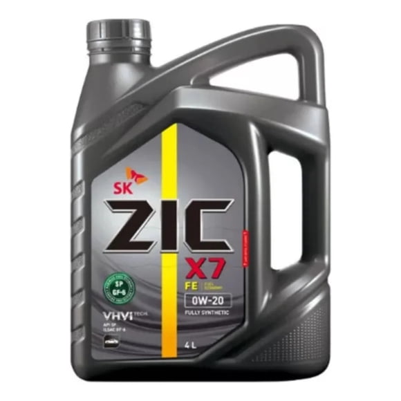 Aceite para Motor 0w20 Zic x7 Vhvitech Fe Sp Sintetico 4l