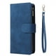 thumbnail image 1 of Flip Wallet PU Leather Case For IPhone 14 13 12 11 Pro X XS Max XR 8 7 6 6s Plus SE 2020 2022 4G 5G Card Slot Zipper Strap Phone Bag Cover, 1 of 3