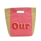 thumbnail image 3 of Bolso De Lona, Bolso De Mano De Viaje, Gran Capacidad, Portátil, Bolso De Mano De Lona Para Mujer, Color Rosa, 3 of 3