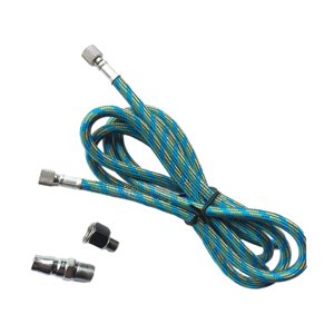 Magideal - Accesorio De Conexión De Manguera De Aire Para Aerógrafo, Herramienta De Extremo, A Prueba De Fugas, Conector De Alto Rendimiento, Manguera De Conexió