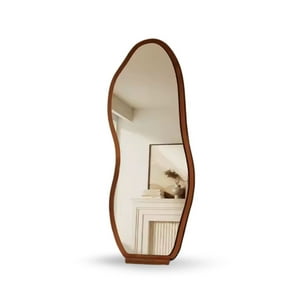 Santú Home & Deco - Espejo Irregular Cuerpo Entero Nogal 170X70Cm Madera