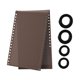 thumbnail image 5 of Tela Reclinable De 160 Cm X 48 Cm Para Sillón Reclinable Zero Gravity Sling Chair Marrón, 5 of 5