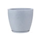 thumbnail image 3 of Macetero Gris Claro Amsterdam 28cm Alto Con Plato, 3 of 3