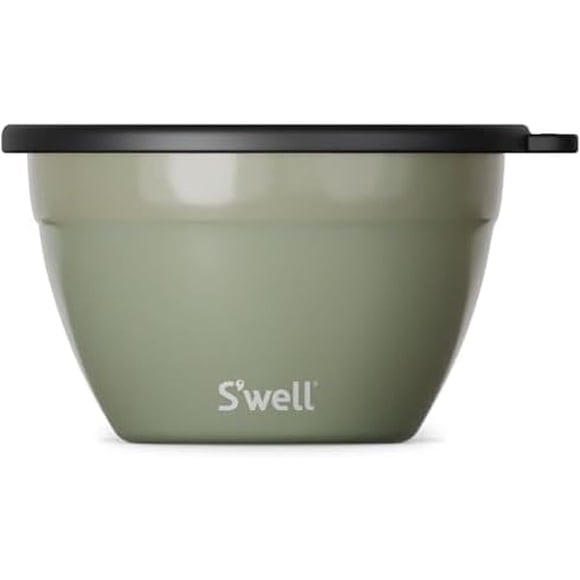 Kit ensaladera Swell de acero inoxidable