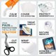 thumbnail image 5 of Kit de quemado EVERLIT con apósito estéril impermeable para heridas, 30 unidades, 5 of 6