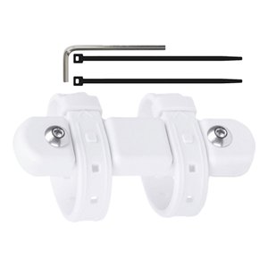 Magideal - Base De Montaje Para Portabotellas De Bicicleta, Correa De Montaje Para Portavasos, Correa Para Portabotellas De Manillar Para Ciclismo Y Bicicleta De Carretera. Blanco