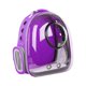 thumbnail image 5 of Mochila Para Mascotas Bolsa De Viaje Transparente Para Uso Al Aire Libre Viajes Camping Púrpura, 5 of 5