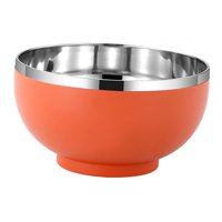 Bothyi - Ramen Bowl Irrompible Recipiente De Comida Para Servir Para Fiesta Restaurante Arroz Naranja