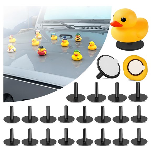 Soporte para Patos EJDRFN 20 uds Negro PVC
