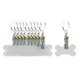 thumbnail image 3 of 10pcs Acrílico Llavero Llavero Espacios En Blanco Colgantes Encanto Llavero Borlas, 3 of 5