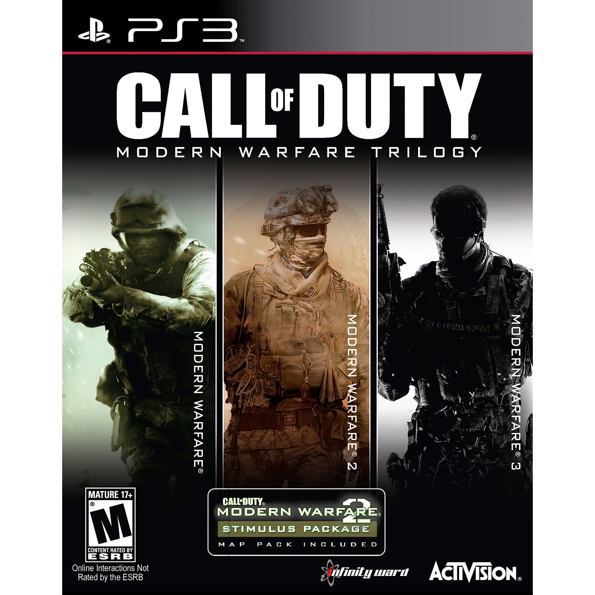 Videojuego Activision Call Of Duty Modern Warfare Trilogy Ps3
