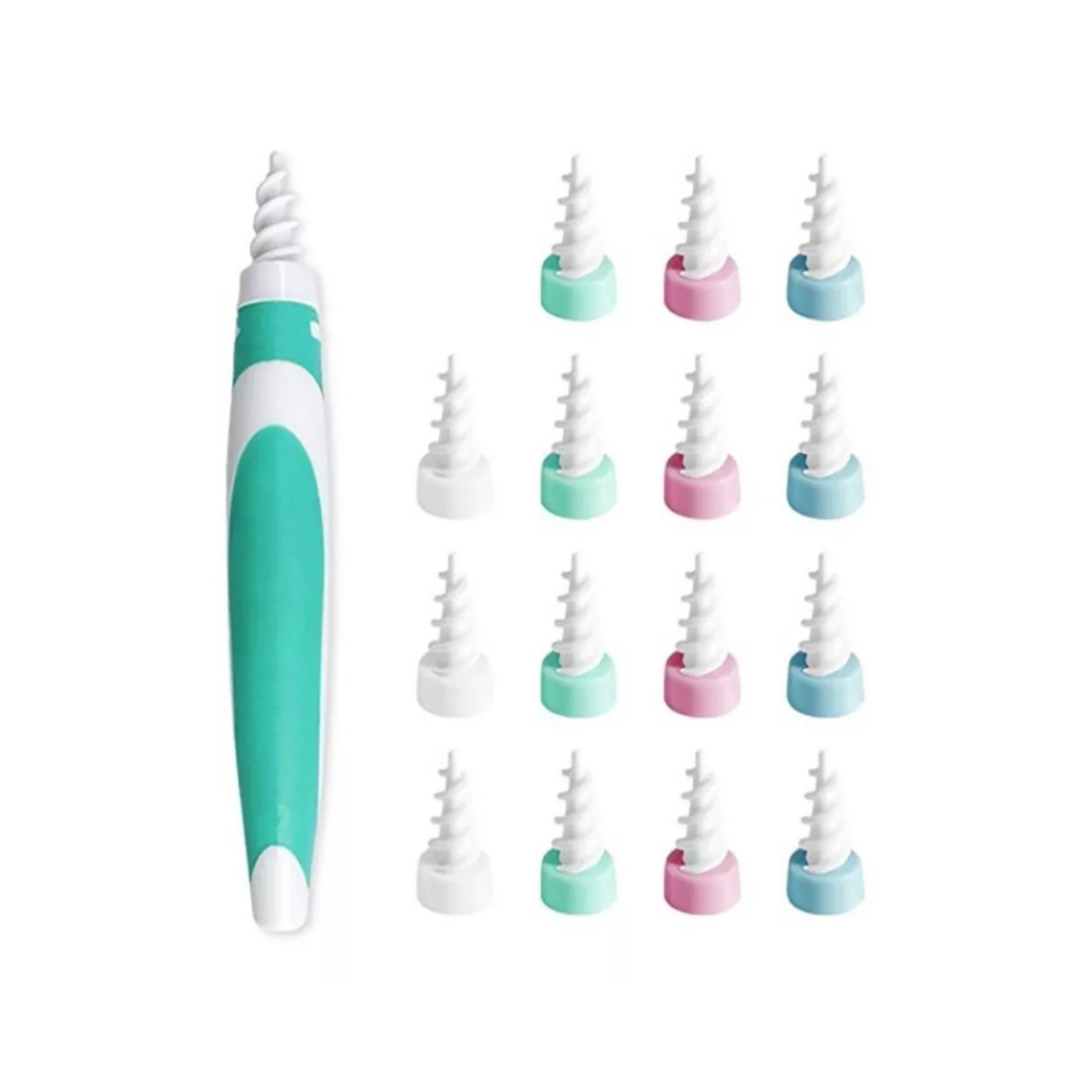 Importclick - Kit Limpieza Oído Oreja 16 Puntas Blandas