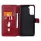 thumbnail image 2 of Funda Billetera para Samsung Galaxy S21 Plus con Porta Tarjetas y Soporte Ajustable Rojo, 2 of 6