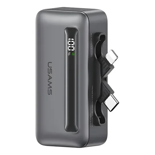 Cargador Portatil Bateria Externa Power Bank 5000mah 20w Para Iphone Samsung Usams Cd233 Tarnish
