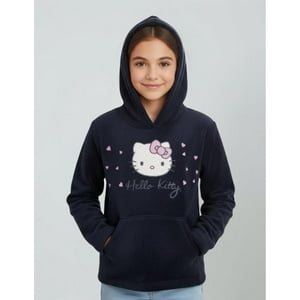 Poleron Niña Hello Kitty Azul 8
