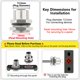 thumbnail image 5 of Cable conector Hamadap M12 de 4 pines IP67 impermeable, 16 mm, 5 of 9