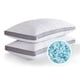 thumbnail image 1 of Almohadas Meoflaw tamaño King con efecto refrescante de espuma viscoelástica, 2 unidades, 1 of 7