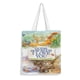 thumbnail image 1 of Guess How Much I Love You Bolso de tela con estampado de lienzo para mujer, bolsa de compras reutilizable y estética, con cremallera interior, regalo para mujer, 35 × 40 cm., 1 of 6