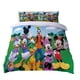 thumbnail image 1 of Mickey Minnie Series Cartoon Animation Soft and Comfortable 100% Polyester Bedding Set 3D Printing Bedroom Set Gift Bed Sheets, 1 of 5
