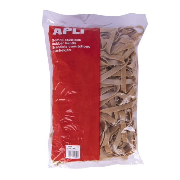 Gomas elásticas Apli 120x10 mm 1 kg