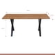 thumbnail image 5 of Comedor Mesa Color Madera y Metal Cross 180x90 + 8 Sillas Crossback Madera Rattan Negra, 5 of 8