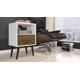 thumbnail image 2 of Buró Manhattan Comfort Liberty estilo mid-century blanco/madera, 2 of 7