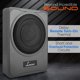 thumbnail image 5 of Subwoofer Pyle de 20 cm 600 W amplificado para instalación bajo el asiento, 5 of 9