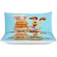 thumbnail image 3 of Cartoon Cat Three Piece Bedding Soft Cute Bed Suit, 3 of 5