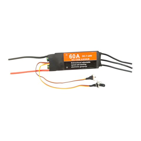 Bothyi - Piezas De Repuesto Esc Sin Escobillas Rc Helicóptero Avión Juguetes Componentes Para Coche Rc 60A